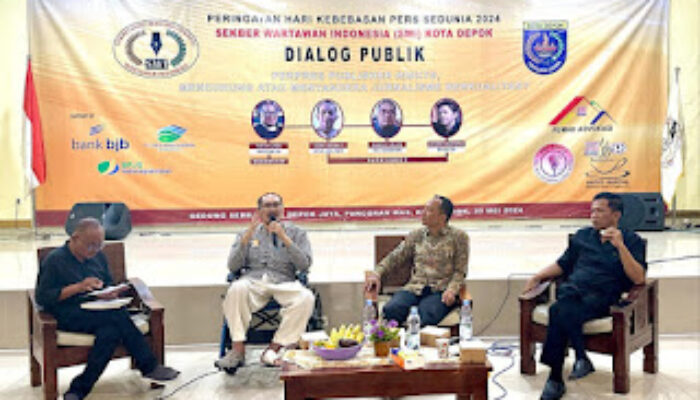 SWI Depok Gelar Dialog Publik :” Perpres Publisher Rights Mendukung atau Menyandera Jurnalisme Berkualitas”