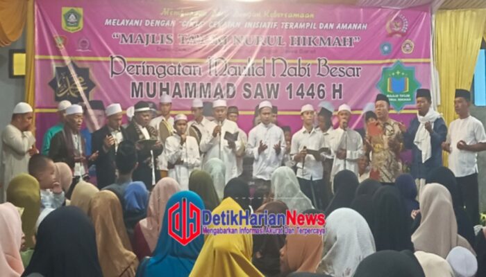 Peringatan Maulid Nabi Besar Muhammad SAW 1446 H Desa Sukamanah Bangun Desa Dengan Kebersamaan