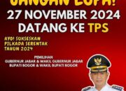 Tanggapan Camat Kemang Sebut Flyer Dukungan Kepada Salah satu Paslon Bupati Bogor itu hoax.