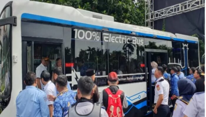 Wagra bogor wajib tau Rute bus listrik tegar beriman,Mulai Operasi tanggal 18 desember 2024.