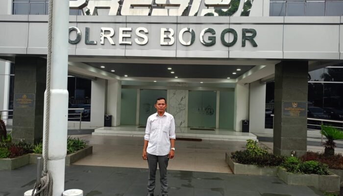 Wartawan Mitra mabes.Com memenuhi undangan klarifikasi ke polres bogor.