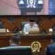 Ketua DPRD Kabupaten Bogor Sastrawinara pimpin rapat paripurna persetujuan raperda perubahan APBD 2025.