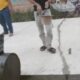Baru Dikerjakan Betonisasi Jalan Cibereum-Cimanglid Retak-Retak Betonisasi jalan Desa Sukamantri usai di Kerjakan.