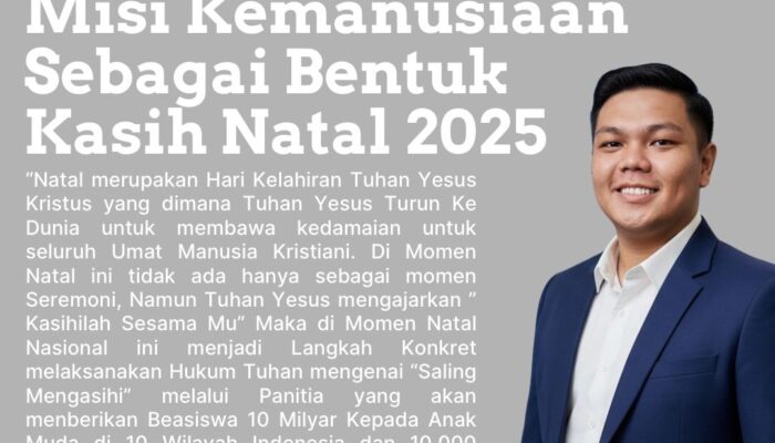 Pemuda HKBP Distrik Bekasi Mendukung Misi Kemanusiaan Panitia Sebagai Bentuk Natal Nasional 2025