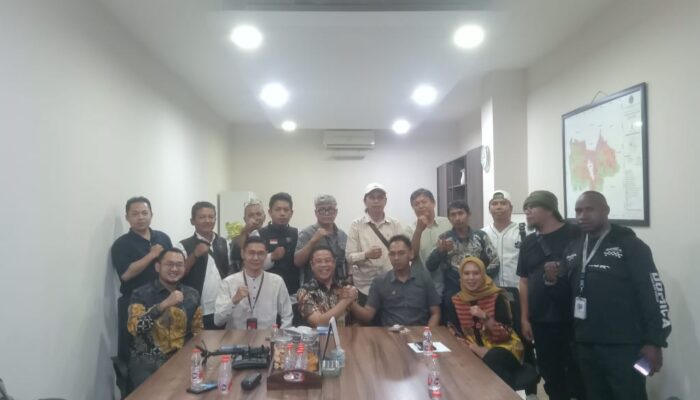 Audiensi PWRI Bogor Raya Dengan BPN Cibinong Bahas Sinergitas Pelayanan Publik.