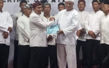 TASYAKURAN DAN SETIJAB ATAS TERPILIH NYA M.YUNUS.PBA SECARA AKLAMASI SEBAGAI KETUA RW 11 DAN SERTIJAB 10 KETUA RT KRBON KOPI KELURAHAN PABUARAN KECAMATAN CIBINONG.