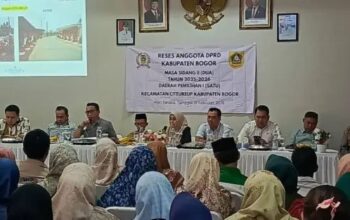 Wakil Ketua DPRD Kabupaten Bogor Dorong Usulan Pembangunan Masuk