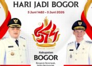 SELAMAT HARI JADI BOGOR KE 544 BERGERAK SEREMPAK NYATA BERDAMPAK
