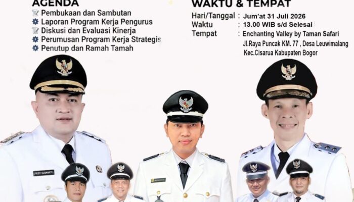 RAPAT KERJA ( RAKER ) DPC APDESI MERAH PUTIH KABUPATEN BOGOR MENUAI KRITIK TAJAM DARI KALANGAN JURNALIS DILARANG MELIPUT