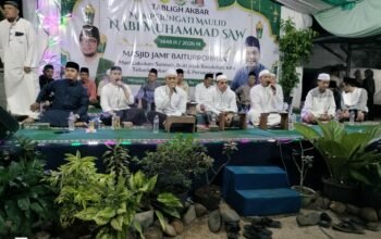 Memperingati Maulid Nabi Muhammad SAW 1448 H/2026 Jamaah Masjid Jami’ Baiturrohman mengadakan Tabligh Akbar.