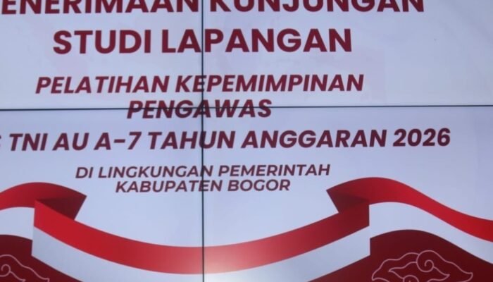 Pemkab Bogor Jadi Lokus Studi Laangan PKP PNS TNI AU, Perkuat Wawasan Inovasi Pelayanan Publik