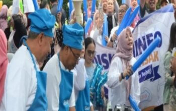 Kepala Dinas Komunikasi dan Informatika Kabupaten Bogor Bersama Jajaran Ikuti Lomba Memasak Soto Khas Bogor di Gedung Tegar Beriman